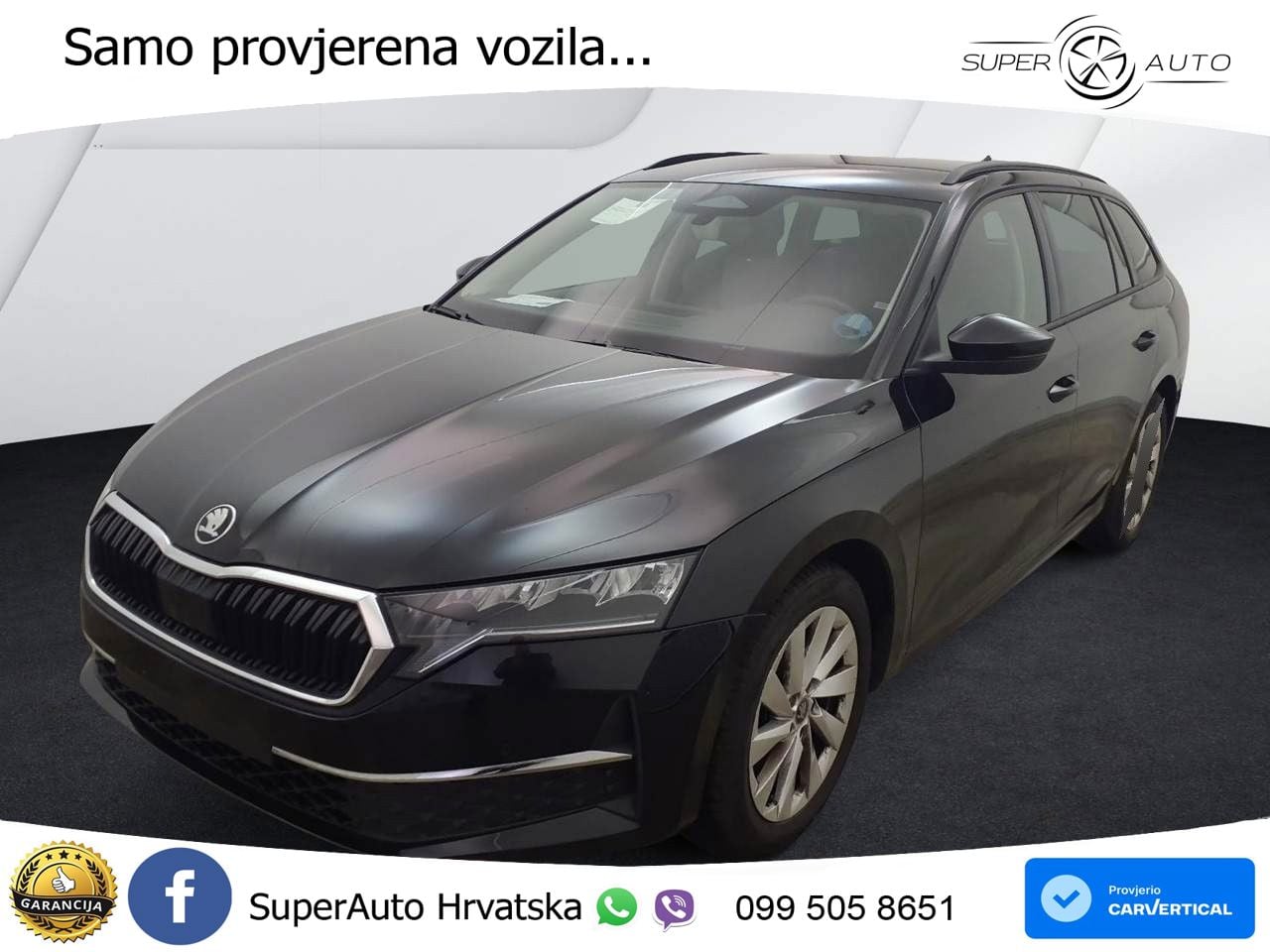 Škoda Octavia Combi 2.0 TDI (150 KS) DSG Selection LED+GR SJED+ACC
