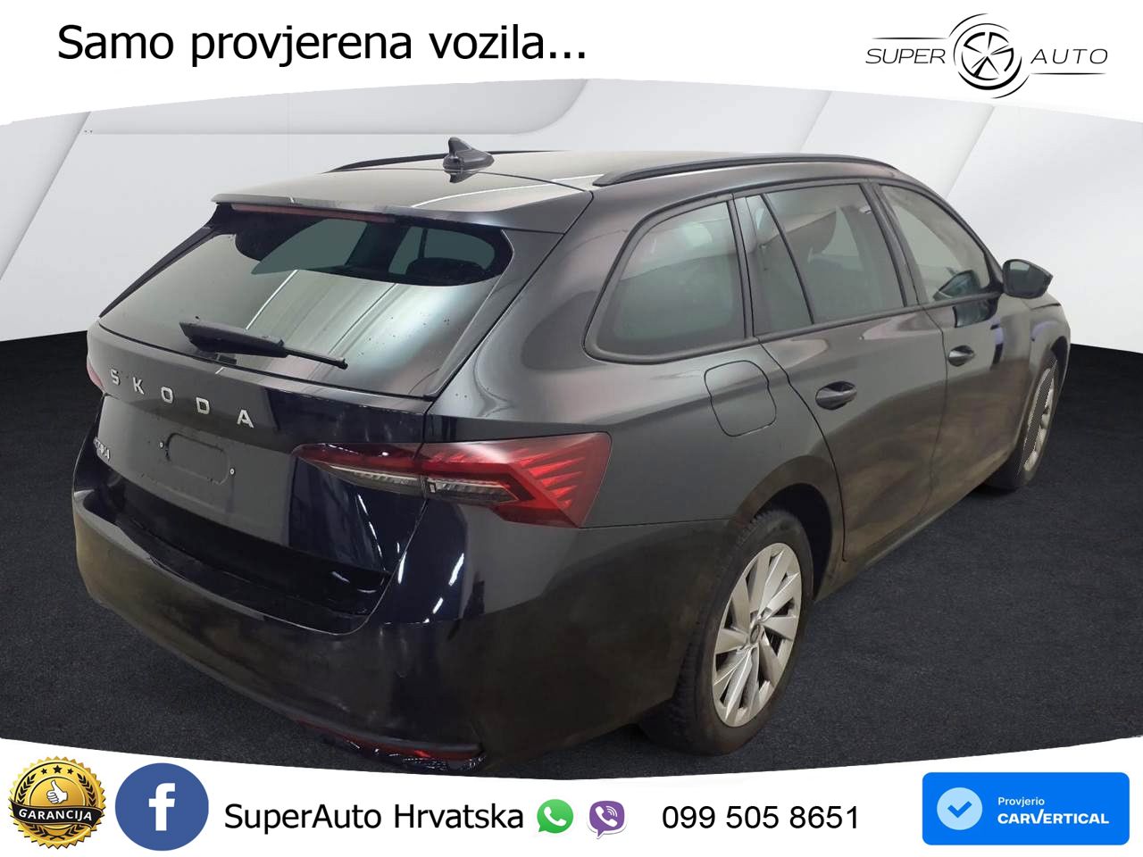 Škoda Octavia Combi 2.0 TDI (150 KS) DSG Selection LED+GR SJED+ACC