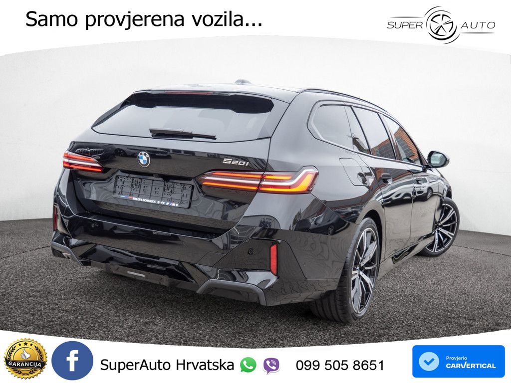 BMW 520i Touring (208 KS) Steptronic M Sport ACC+HEAD+4xGR SJED+360+PANO