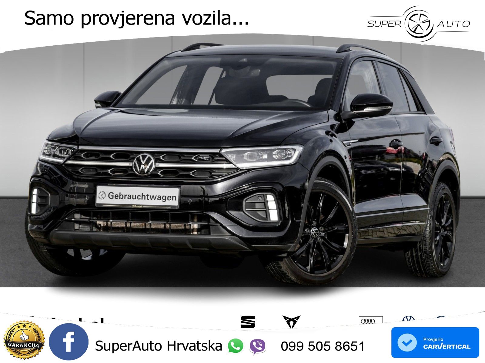 Volkswagen T-Roc 1.5 TSI (150 KS) DSG R-Line MATRIX+GR SJED+KAM
