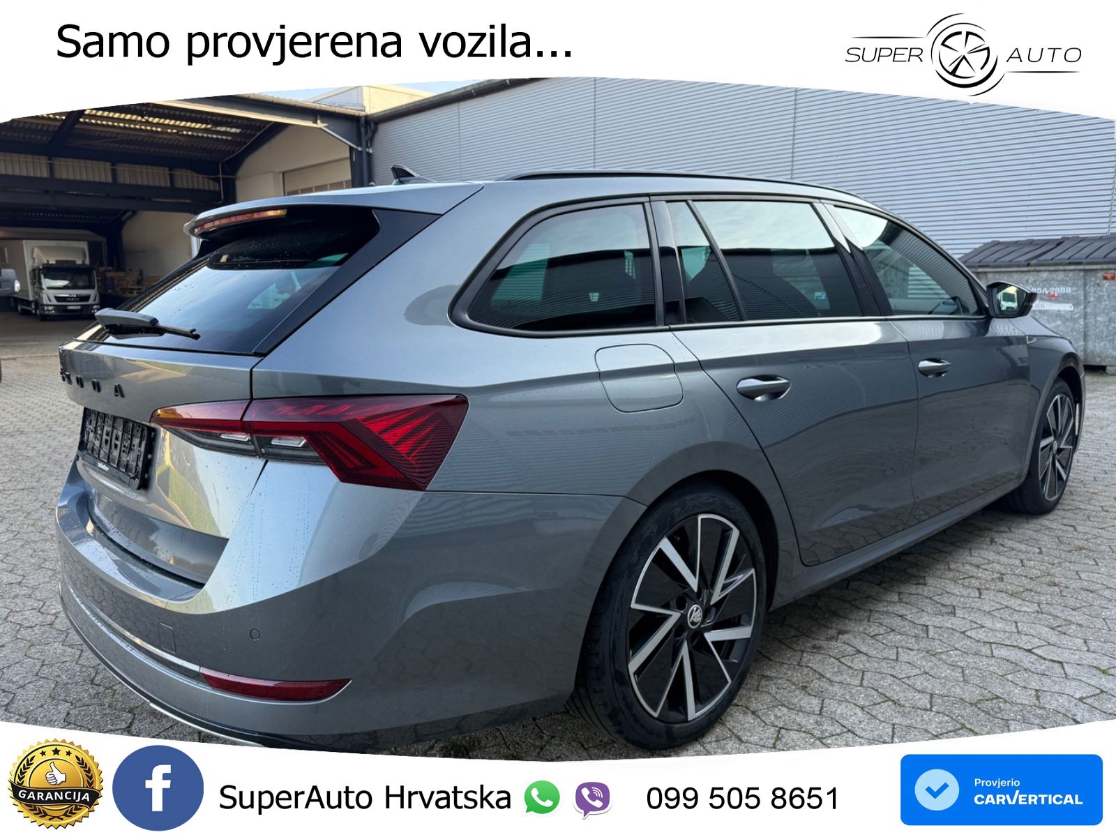 Škoda Octavia Combi 2.0 TDI (150 KS) 4x4 DSG SportLine LED+GR SJED+ACC