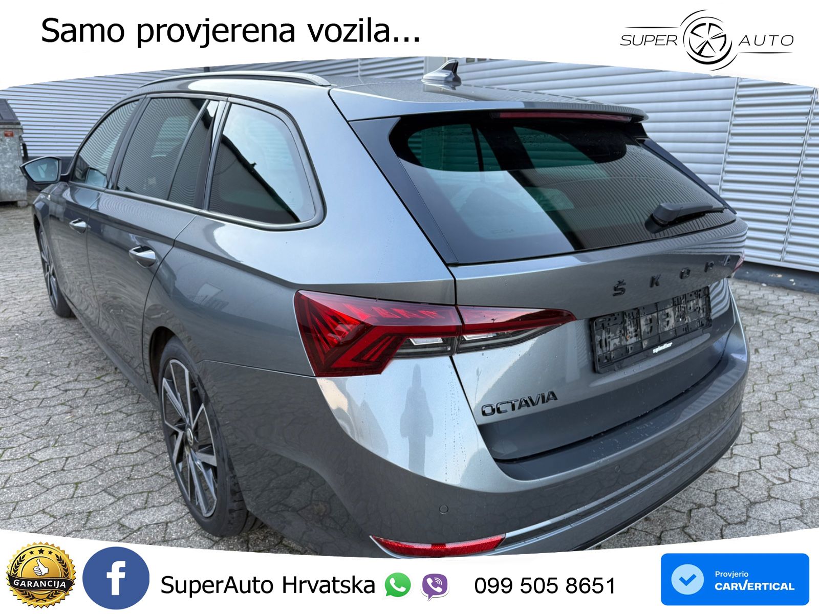 Škoda Octavia Combi 2.0 TDI (150 KS) 4x4 DSG SportLine LED+GR SJED+ACC