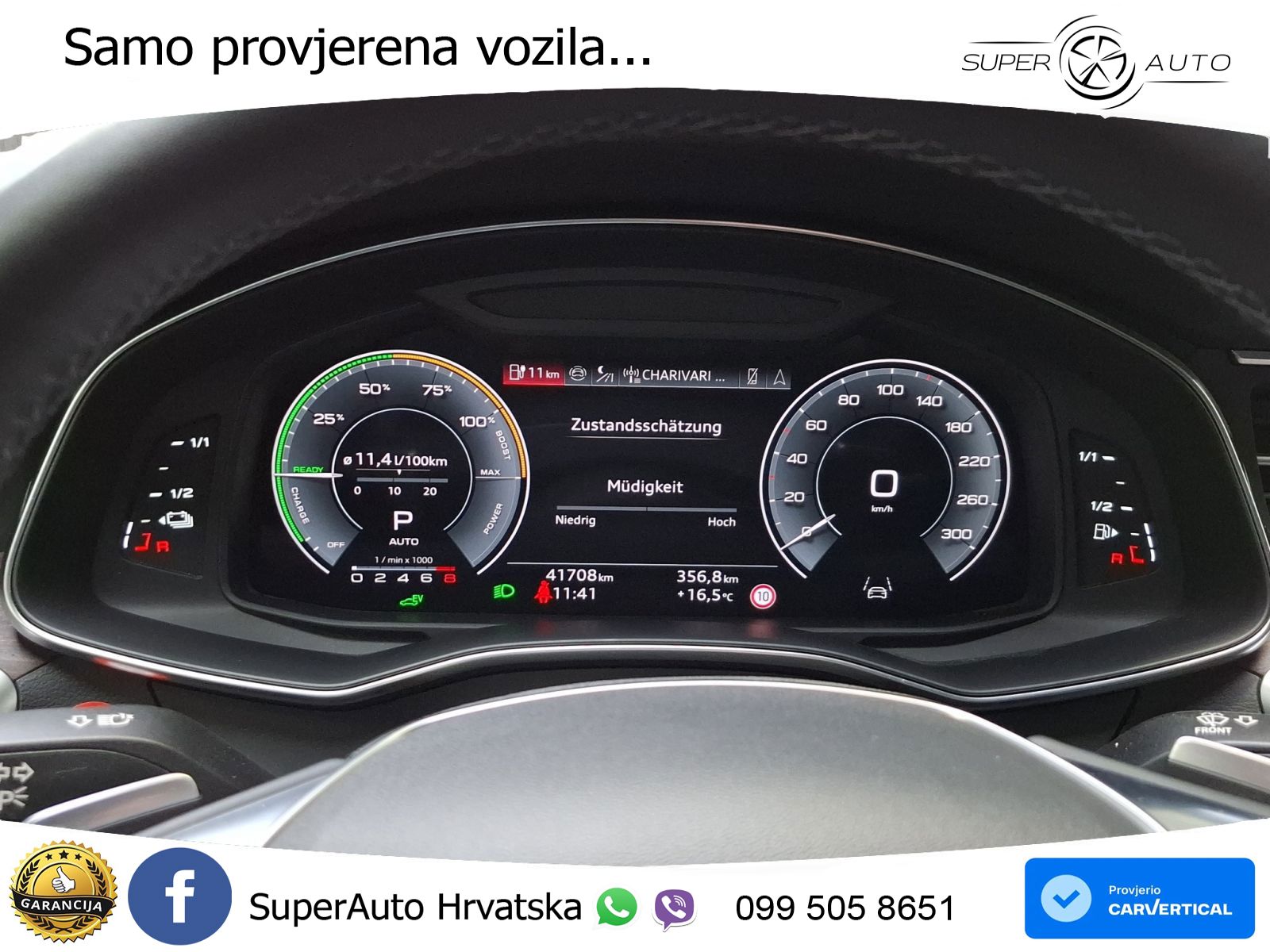 Audi A6 50 TFSIe (299 KS) quattro ultra S tronic S line LED+GR SJED+ACC