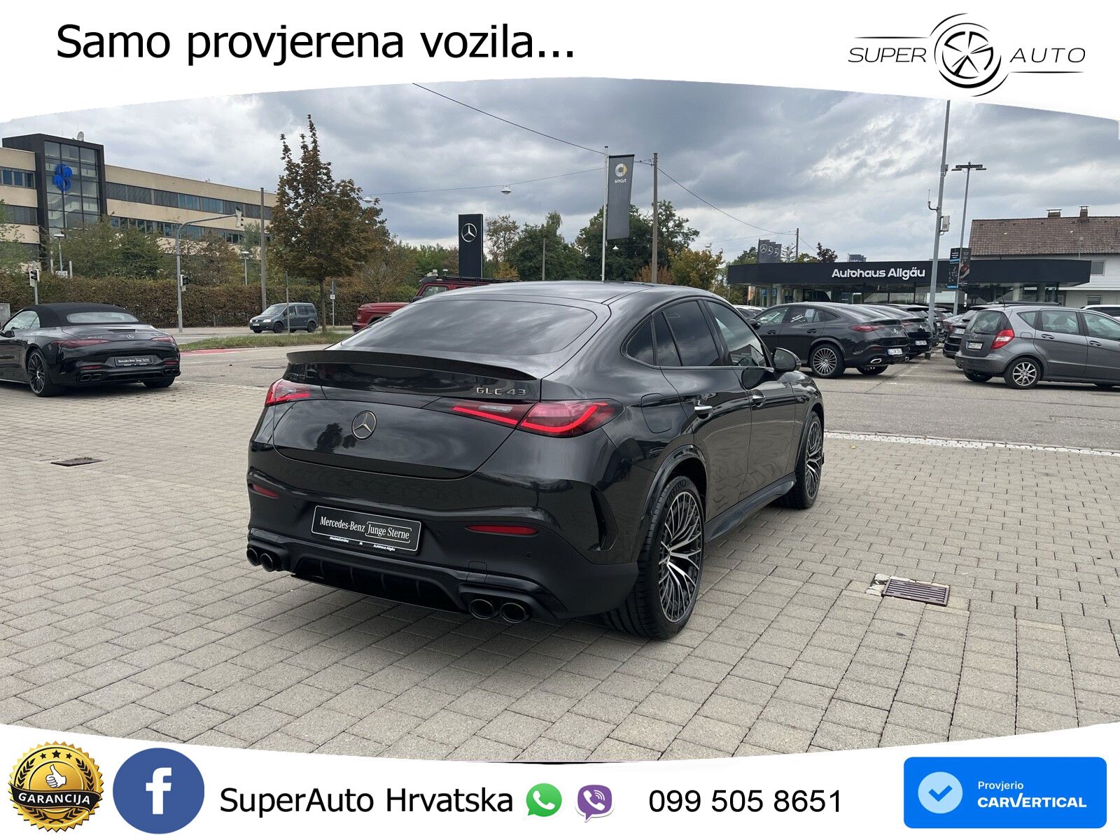 Mercedes AMG GLC 43 (421 KS) 4MATIC AMG SPEEDSHIFT MCT 9G ACC+HEAD+4xGR SJED+360+PANO