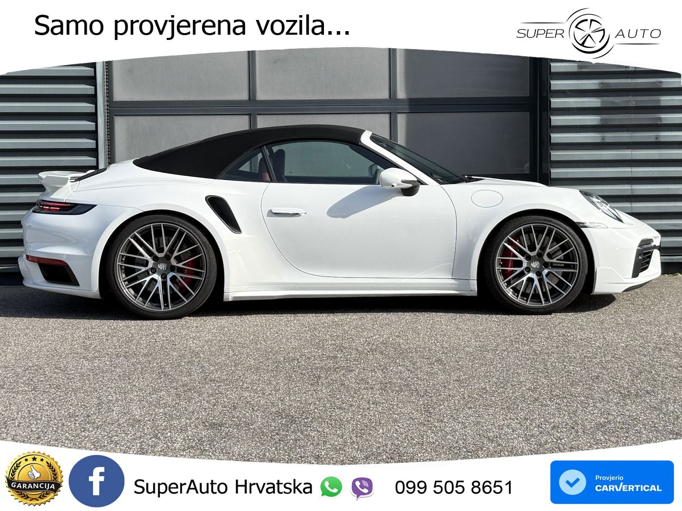 Porsche 911 Turbo Cabriolet 3.8 (580 KS) PDK LED+GR SJED+ACC