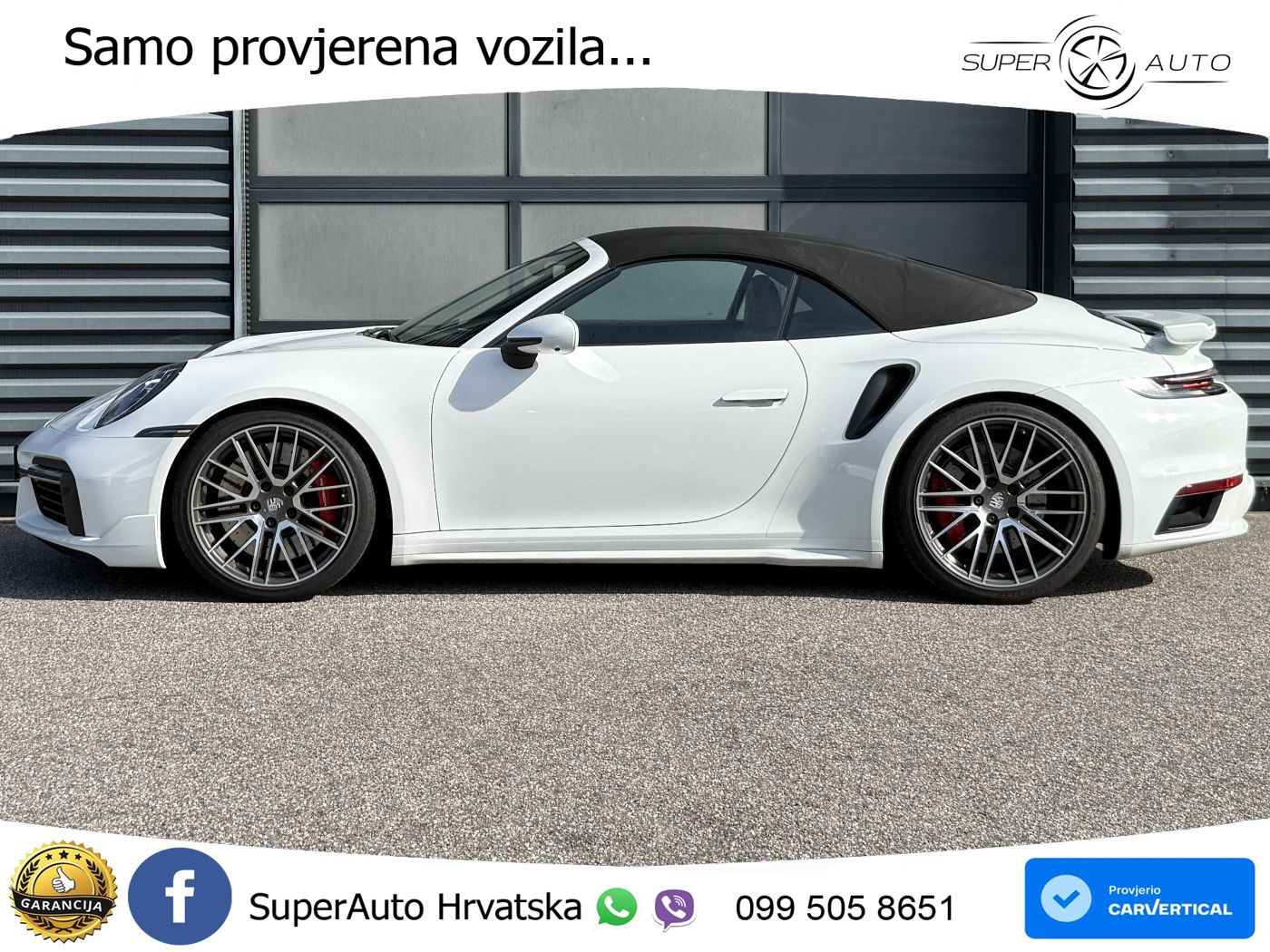 Porsche 911 Turbo Cabriolet 3.8 (580 KS) PDK LED+GR SJED+ACC