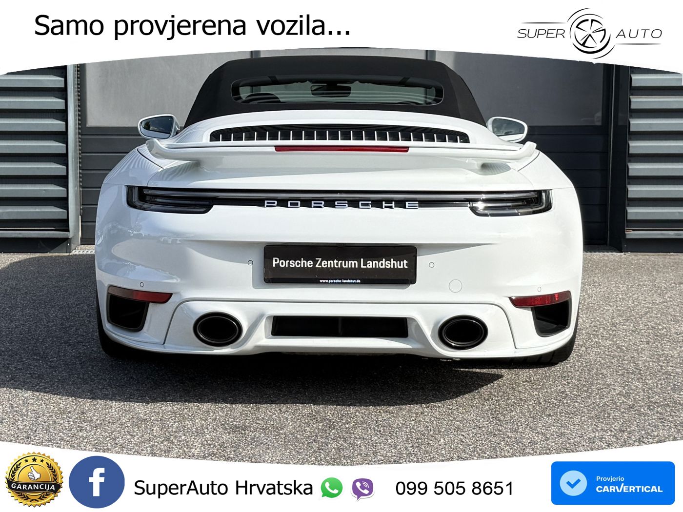 Porsche 911 Turbo Cabriolet 3.8 (580 KS) PDK LED+GR SJED+ACC