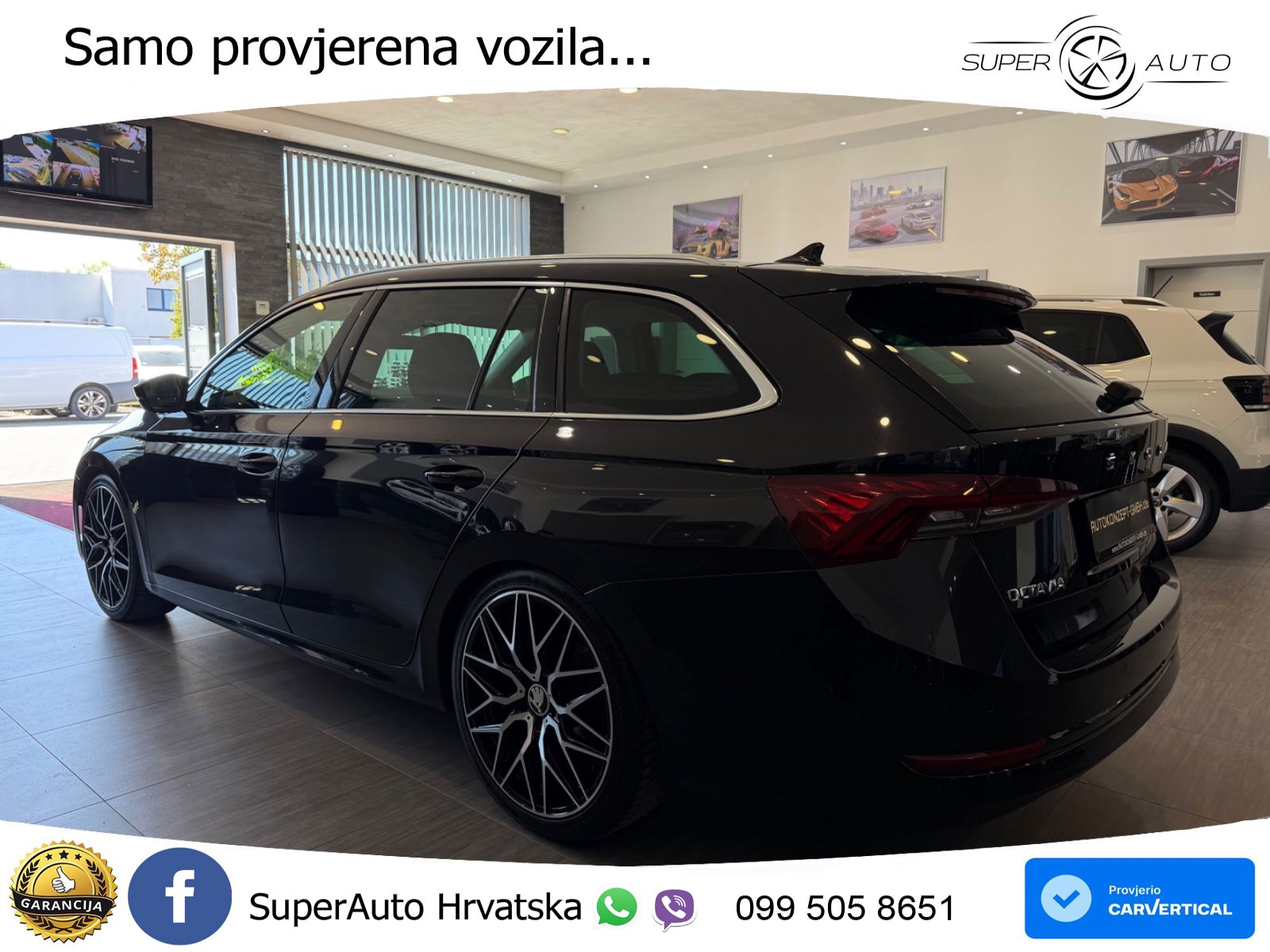 Škoda Octavia Combi 2.0 TDI (150 KS) DSG LED+GR SJED+ACC