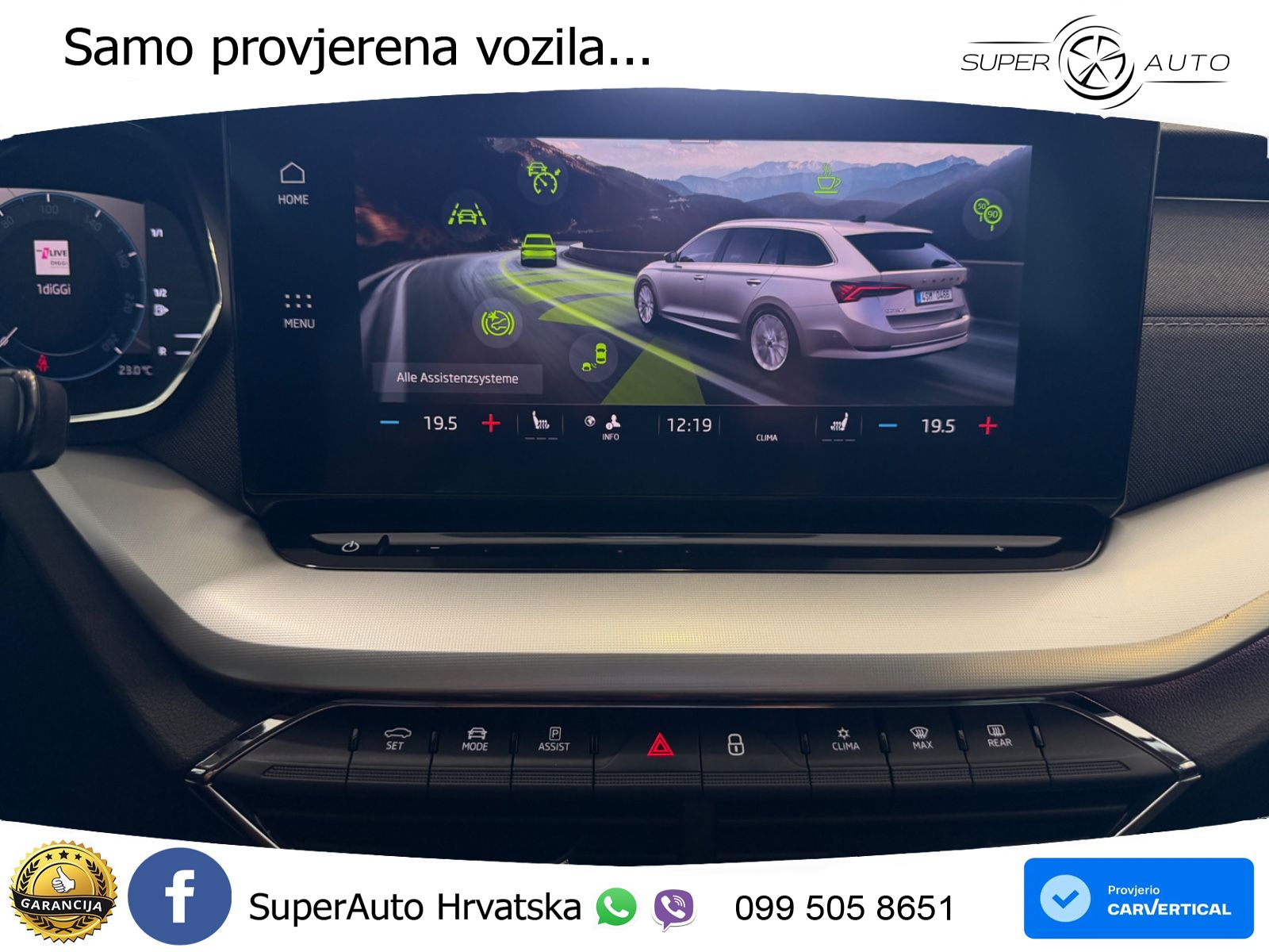 Škoda Octavia Combi 2.0 TDI (150 KS) DSG LED+GR SJED+ACC