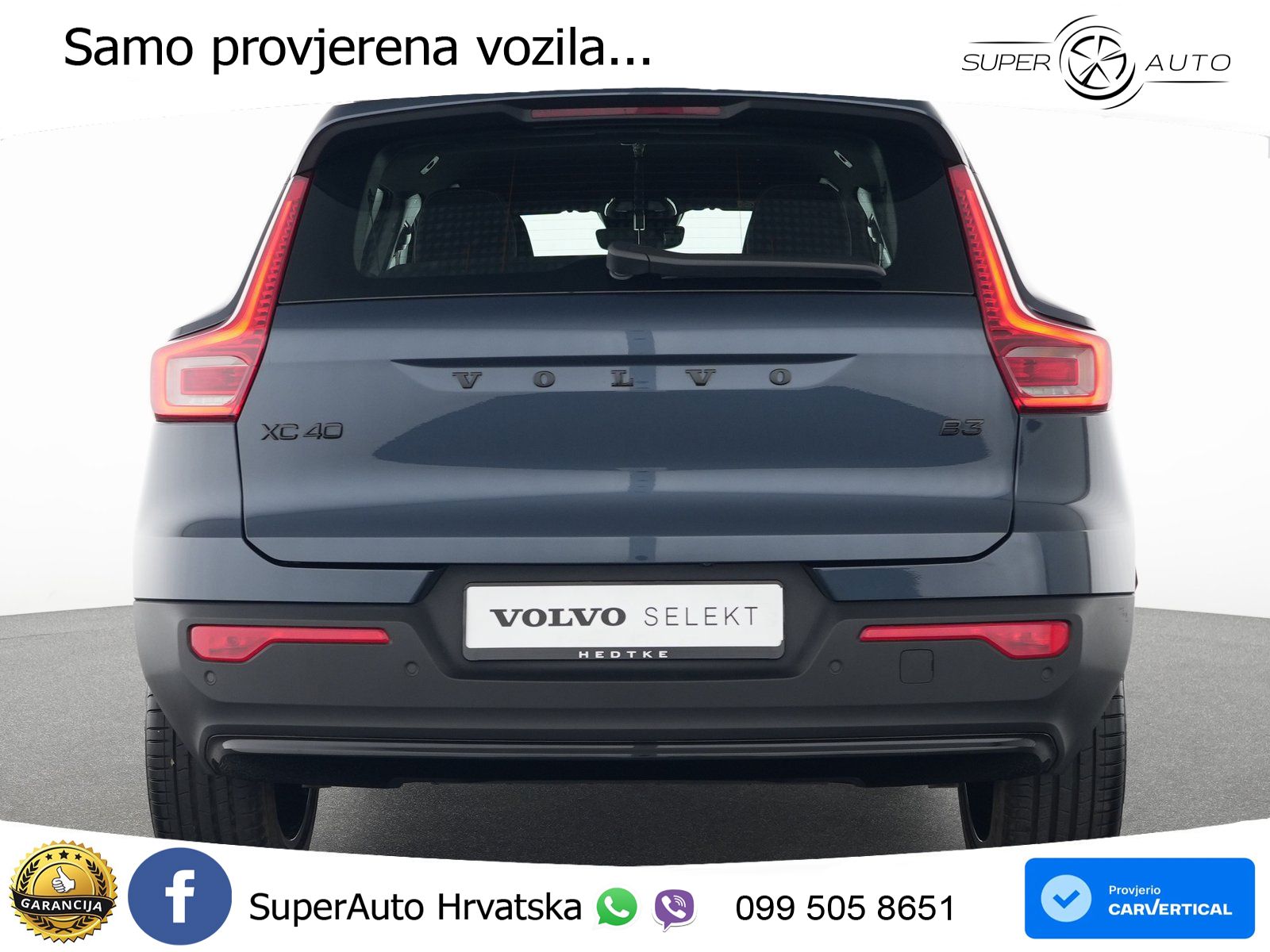 Volvo XC40 2.0 B3 163 KS Automatic LED+GR SJED+ACC