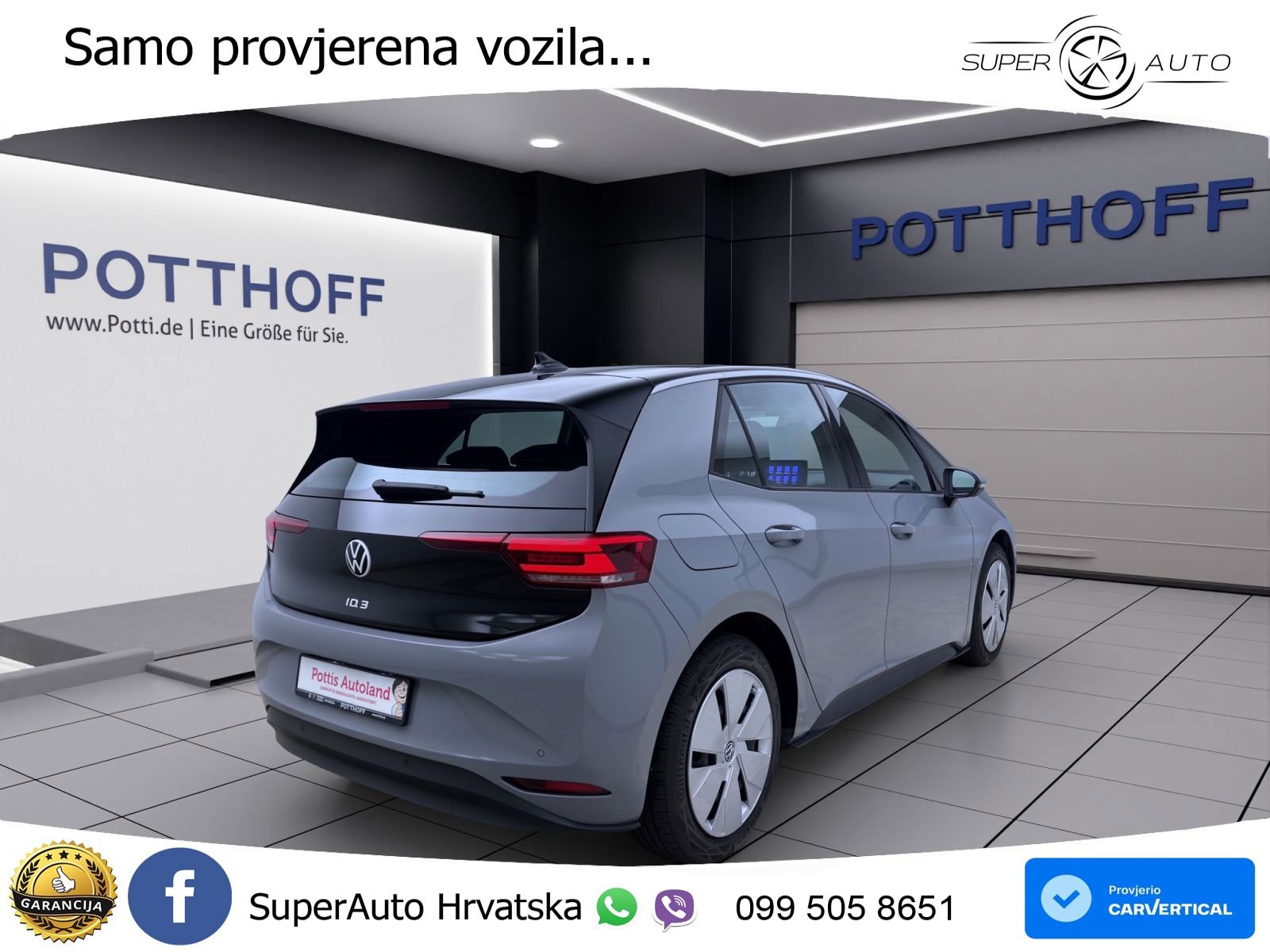 Volkswagen ID.3 Pro 62 kWh (204 KS)