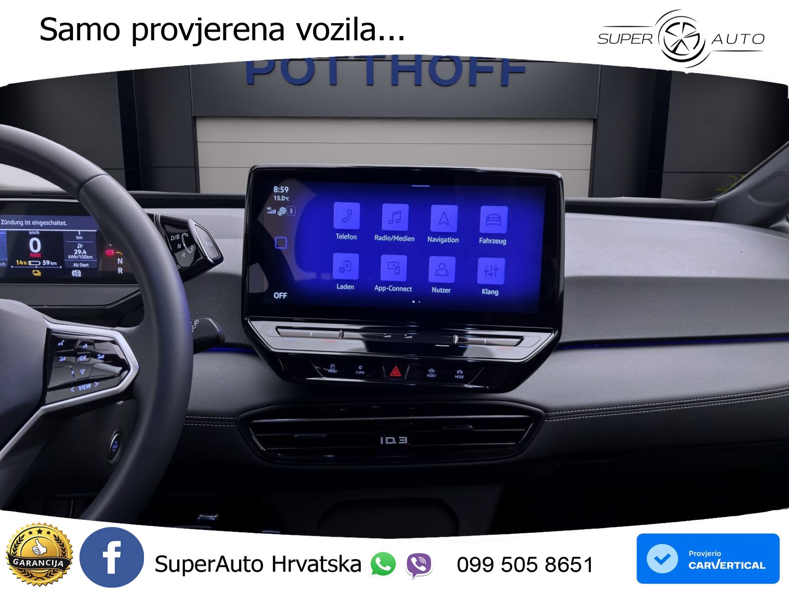 Volkswagen ID.3 Pro 62 kWh (204 KS)