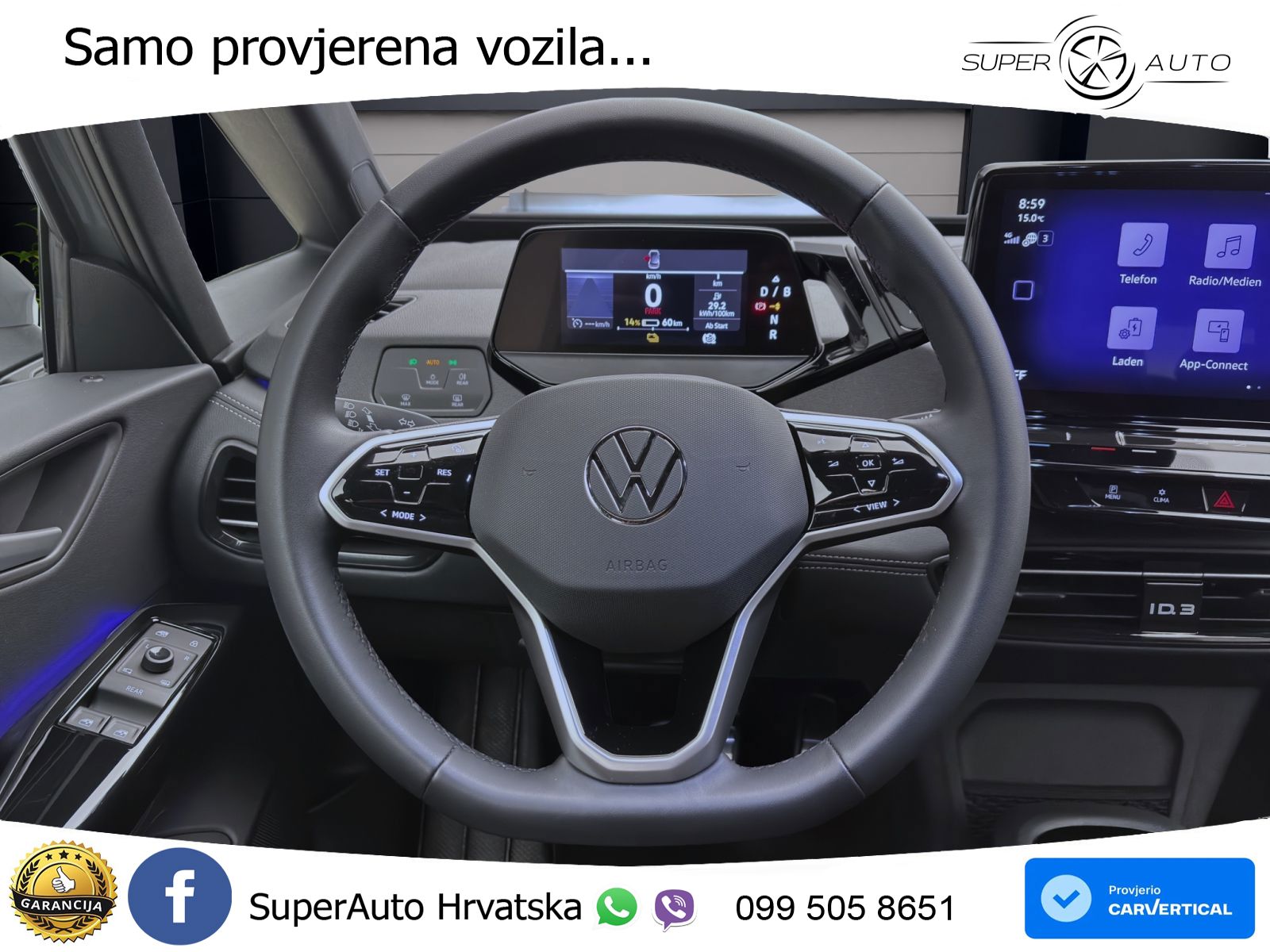 Volkswagen ID.3 Pro 62 kWh (204 KS)