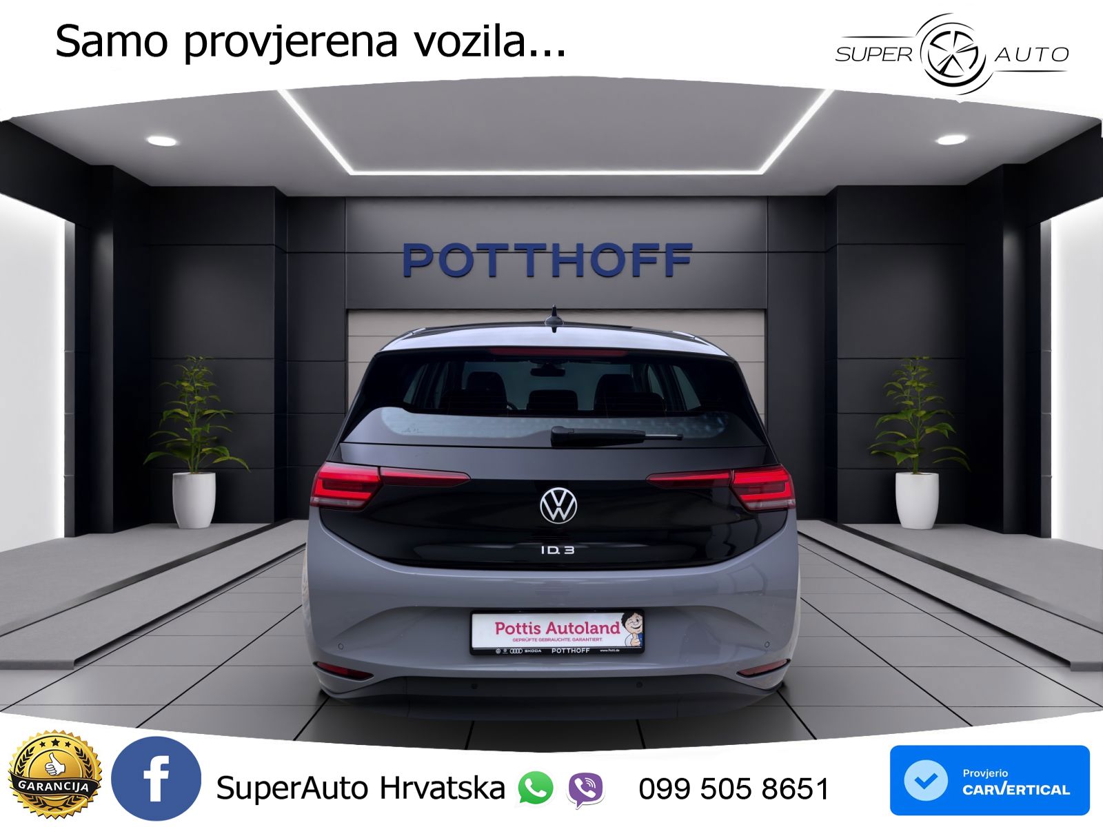Volkswagen ID.3 Pro 62 kWh (204 KS)