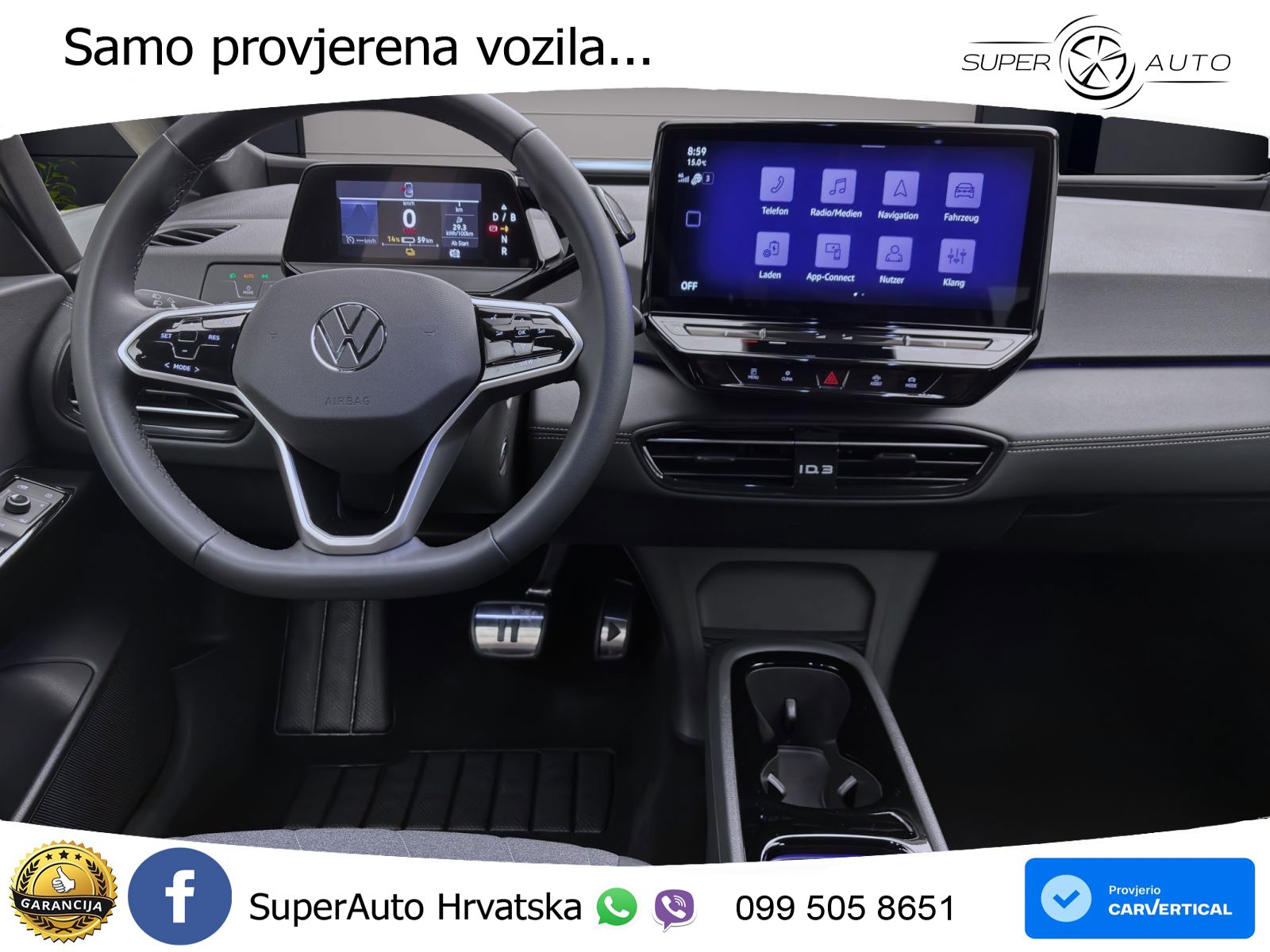 Volkswagen ID.3 Pro 62 kWh (204 KS)