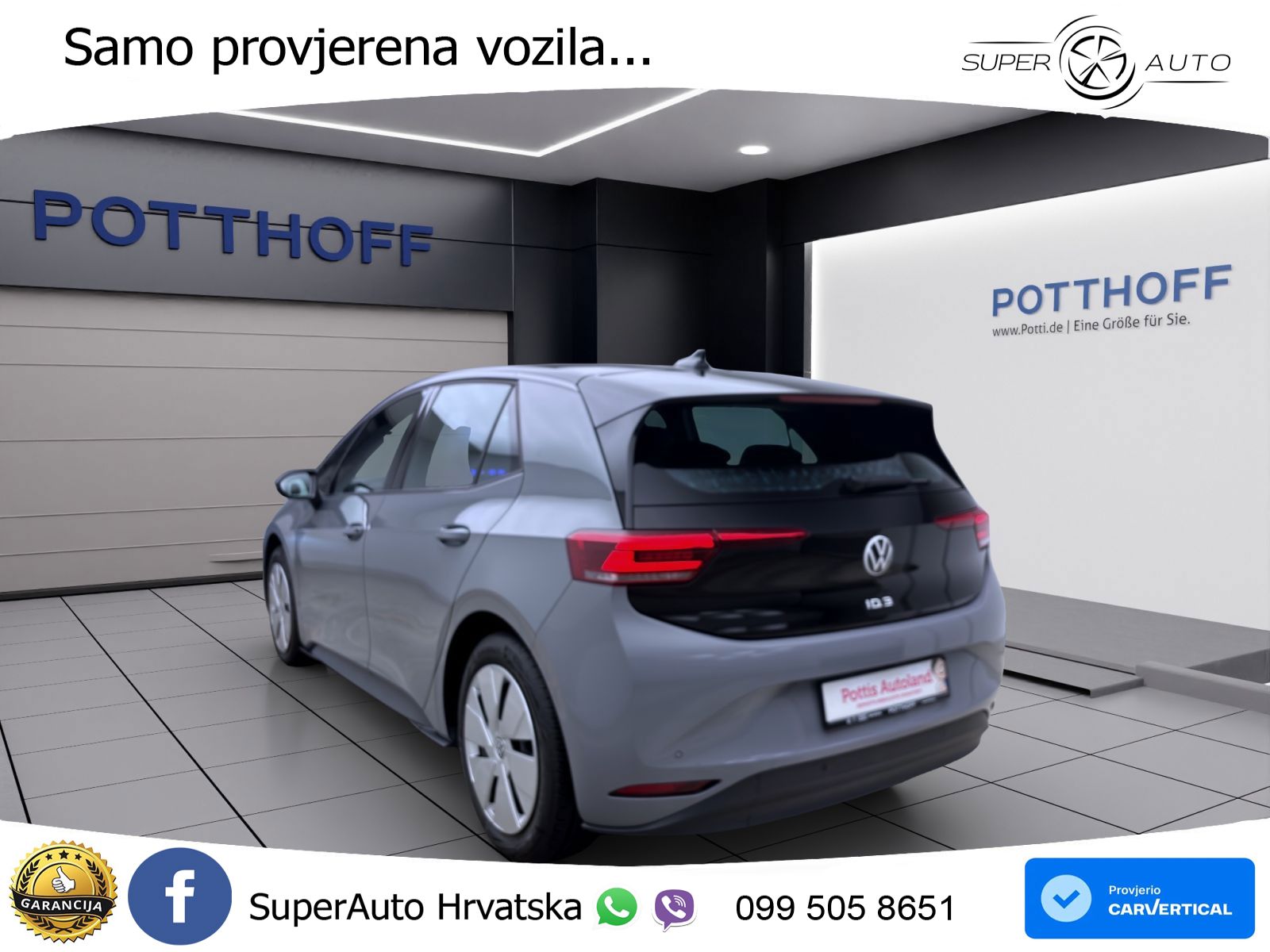 Volkswagen ID.3 Pro 62 kWh (204 KS)