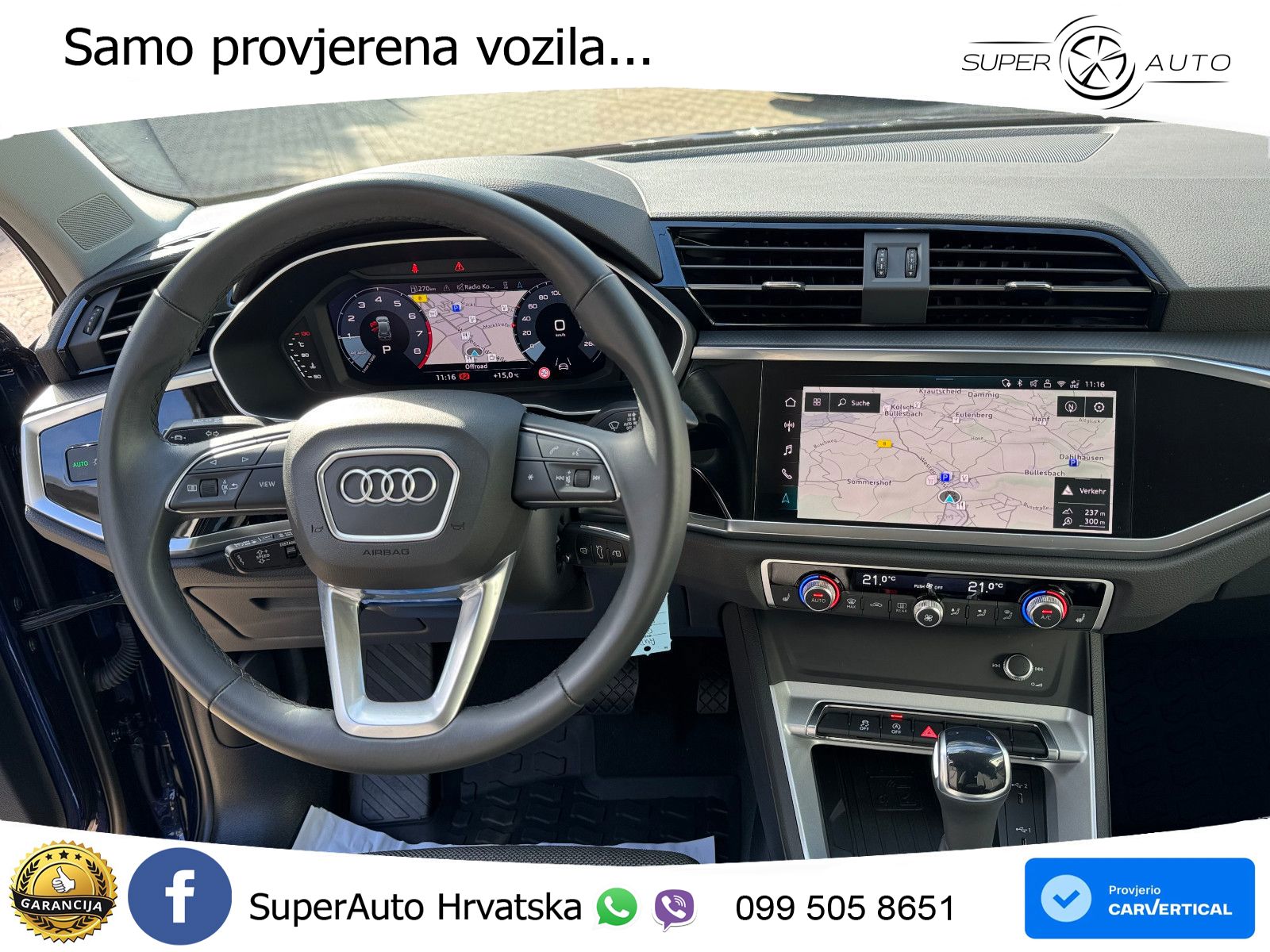 Audi Q3 35 TFSI (150 KS) S tronic advanced LED+GR SJED+ACC