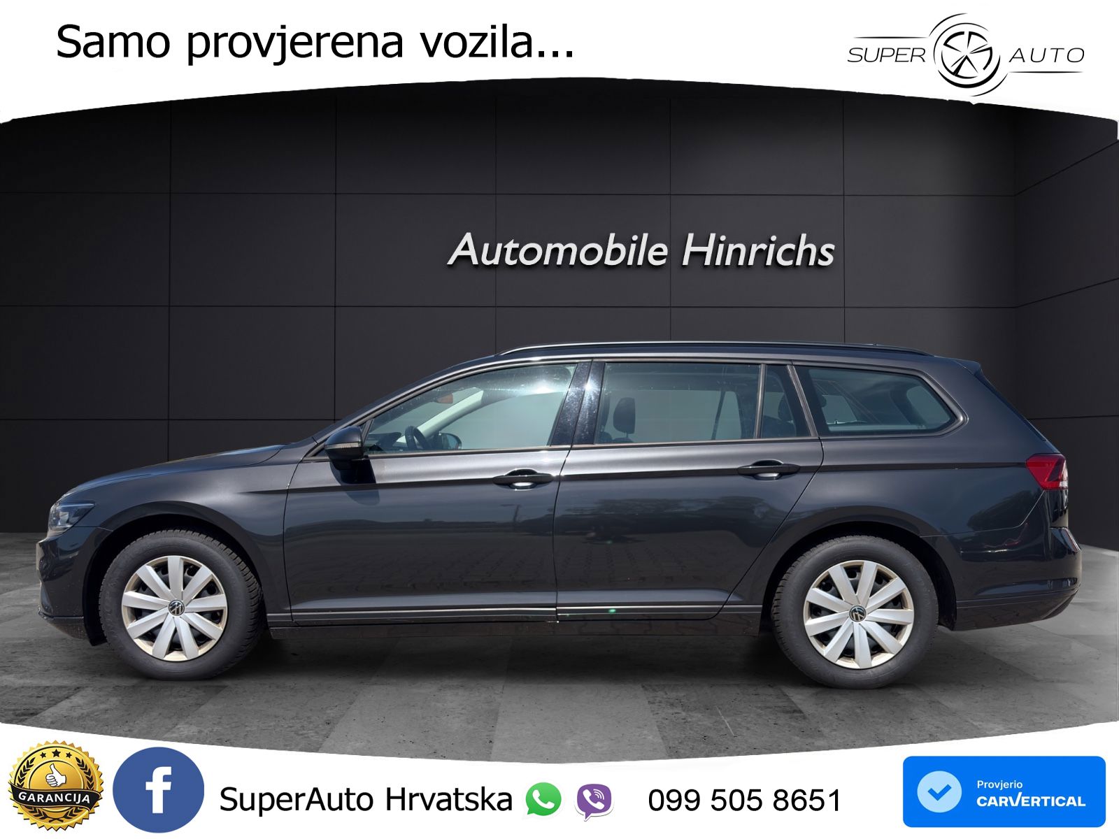Volkswagen Passat Variant 2.0 TDI (150 KS) DSG Business LED+GR SJED+ACC