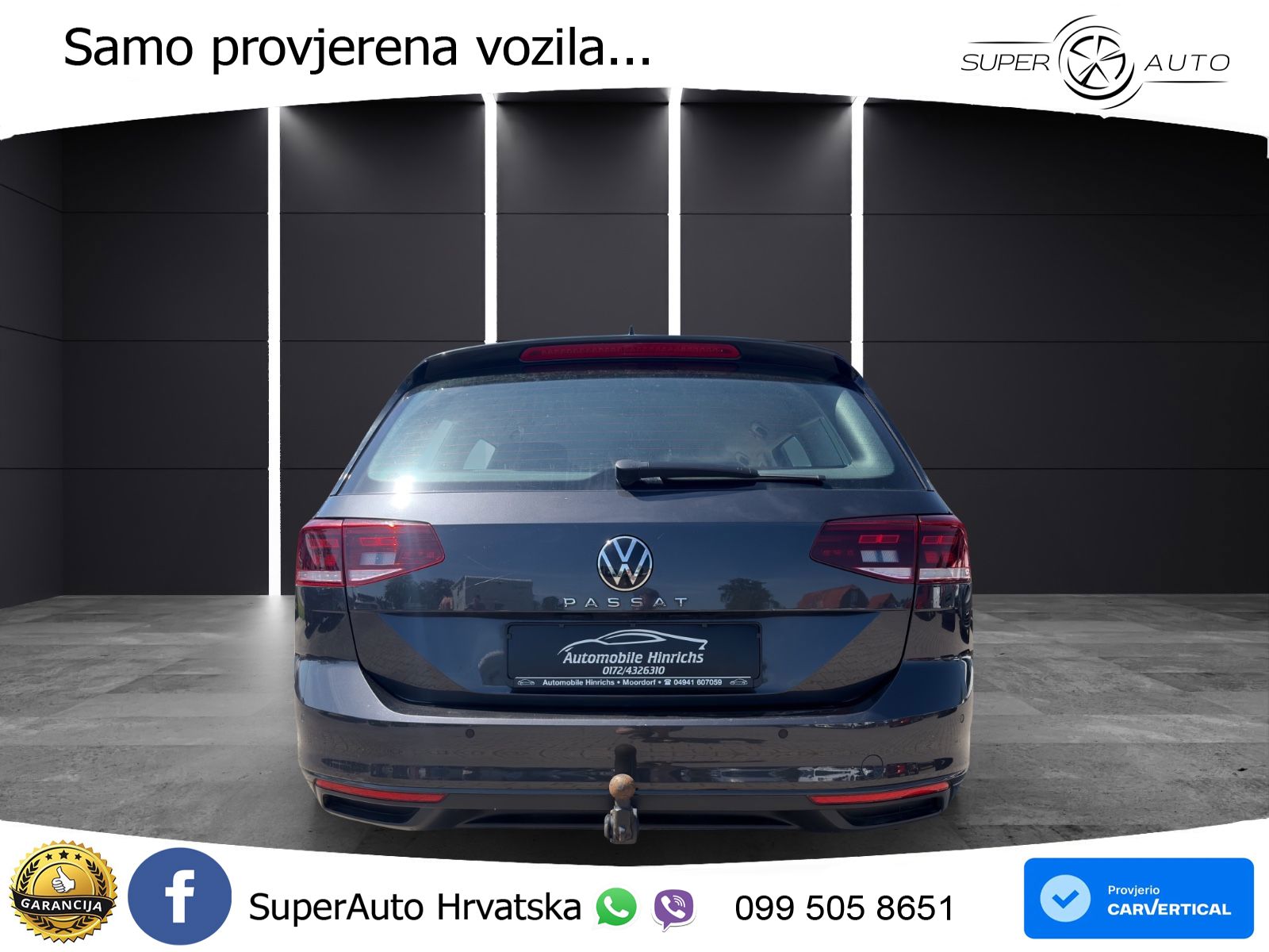 Volkswagen Passat Variant 2.0 TDI (150 KS) DSG Business LED+GR SJED+ACC