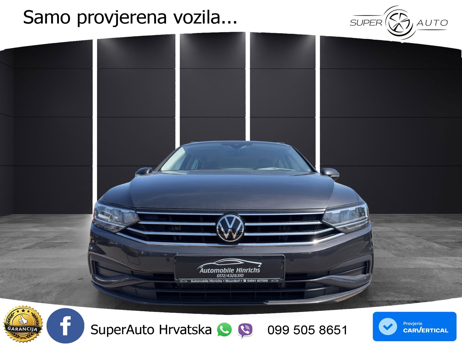Volkswagen Passat Variant 2.0 TDI (150 KS) DSG Business LED+GR SJED+ACC