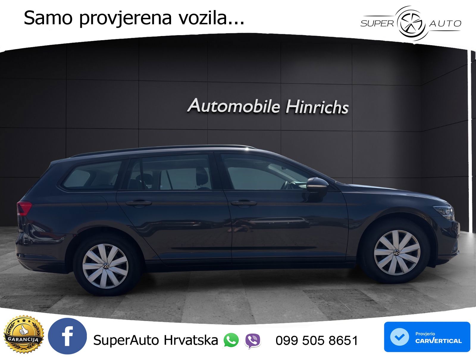 Volkswagen Passat Variant 2.0 TDI (150 KS) DSG Business LED+GR SJED+ACC