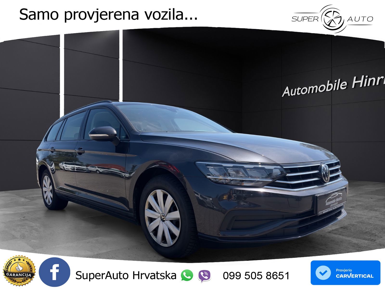 Volkswagen Passat Variant 2.0 TDI (150 KS) DSG Business LED+GR SJED+ACC