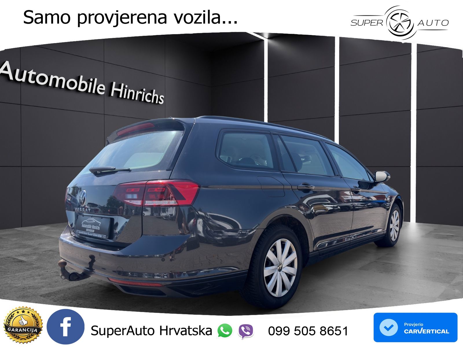 Volkswagen Passat Variant 2.0 TDI (150 KS) DSG Business LED+GR SJED+ACC