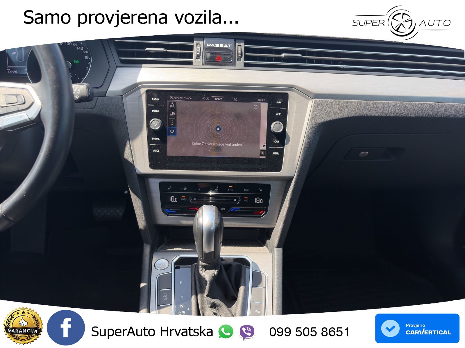 Volkswagen Passat Variant 2.0 TDI (150 KS) DSG Business LED+GR SJED+ACC