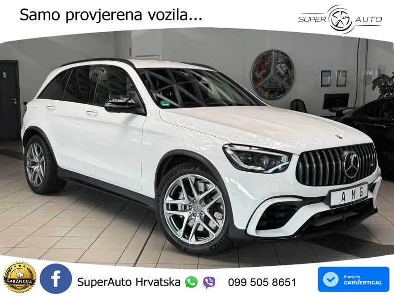 Mercedes AMG GLC 63 V8 (476 KS) 4MATIC+ MCT LED+GR SJED+ACC