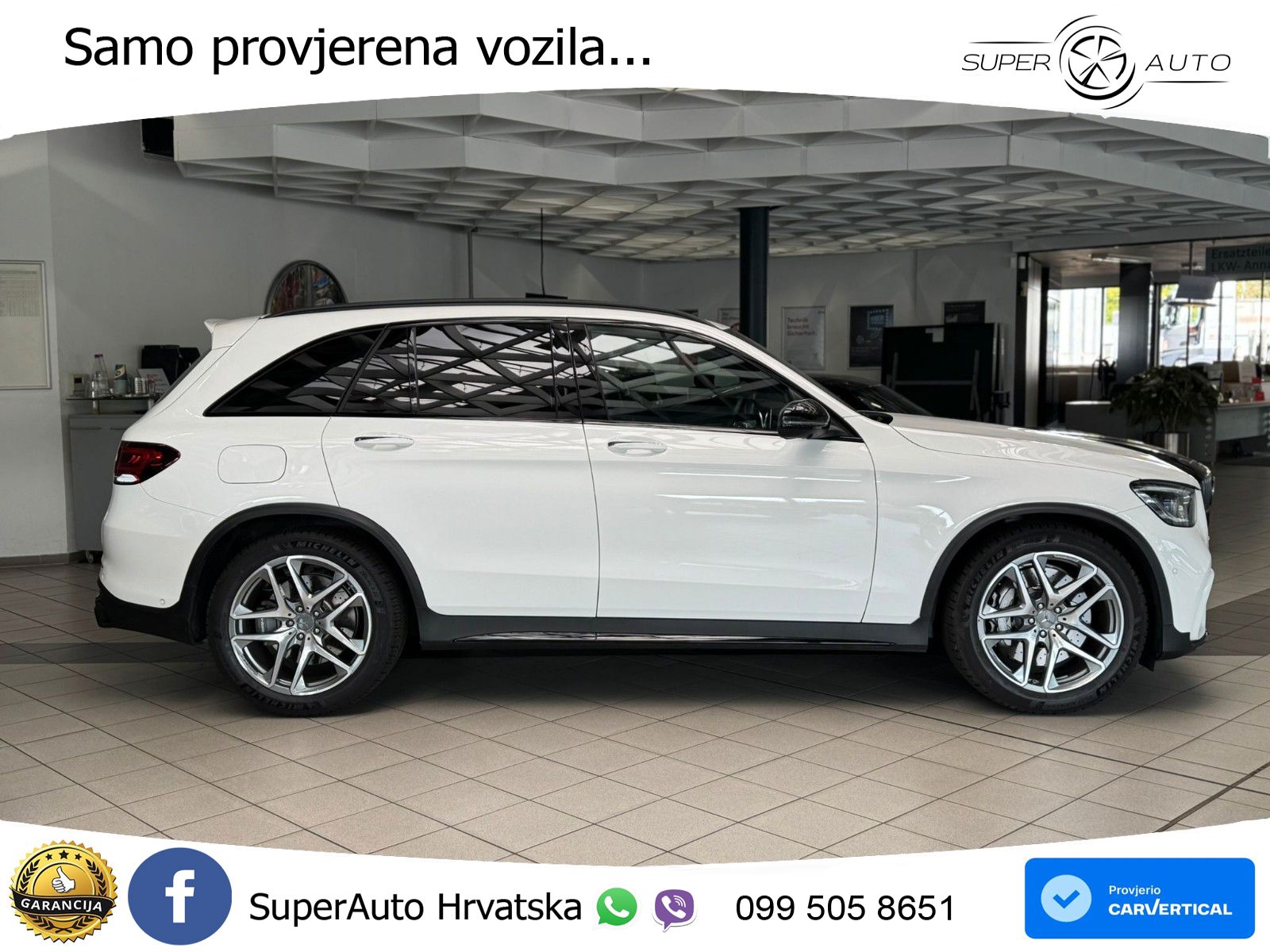 Mercedes AMG GLC 63 V8 (476 KS) 4MATIC+ MCT LED+GR SJED+ACC