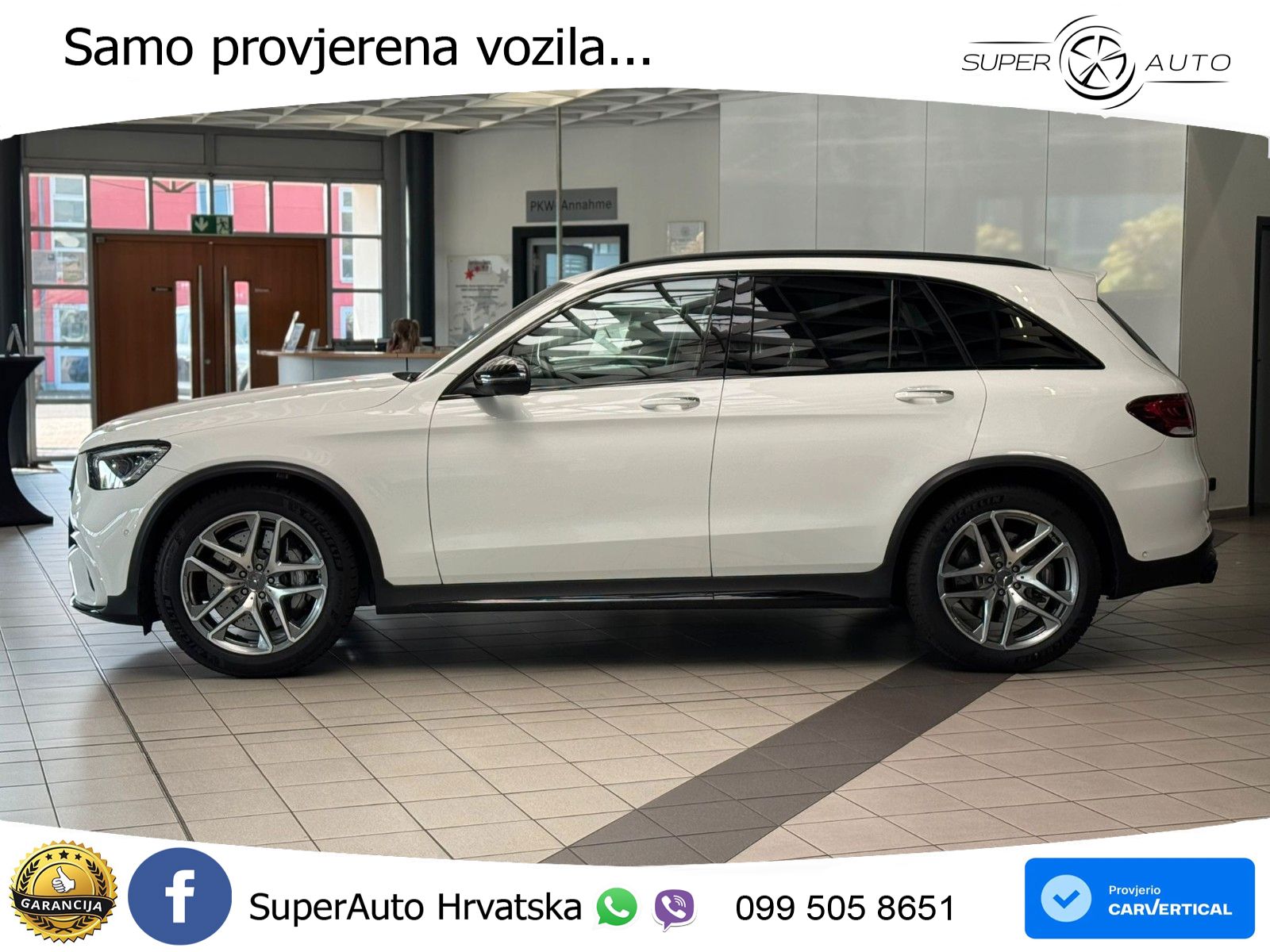 Mercedes AMG GLC 63 V8 (476 KS) 4MATIC+ MCT LED+GR SJED+ACC