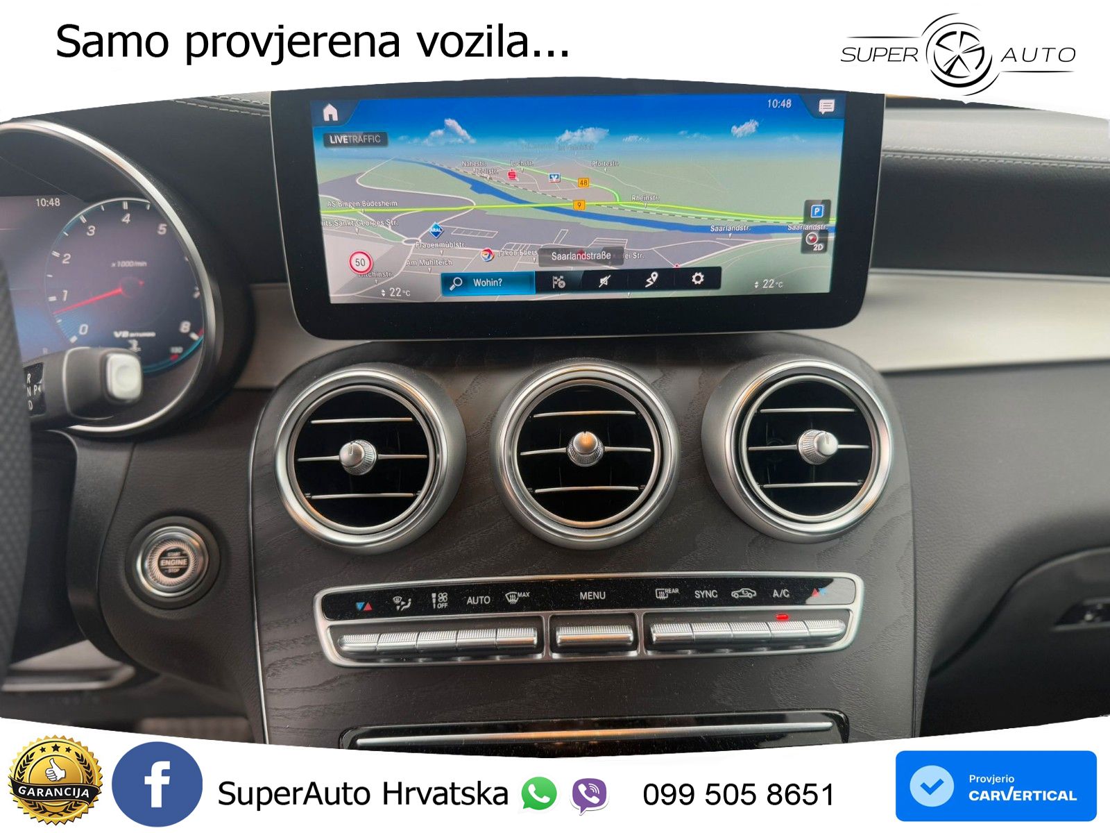 Mercedes AMG GLC 63 V8 (476 KS) 4MATIC+ MCT LED+GR SJED+ACC