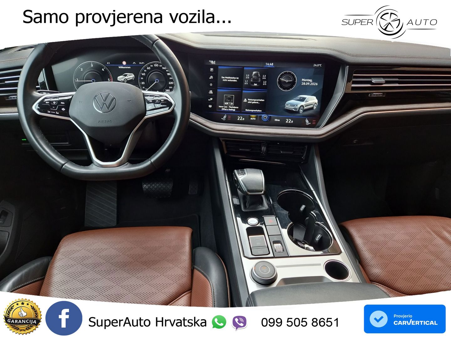 Volkswagen Touareg 3.0 V6 TDI (231 KS) 4MOTION Tiptronic LED+GR SJED+ACC