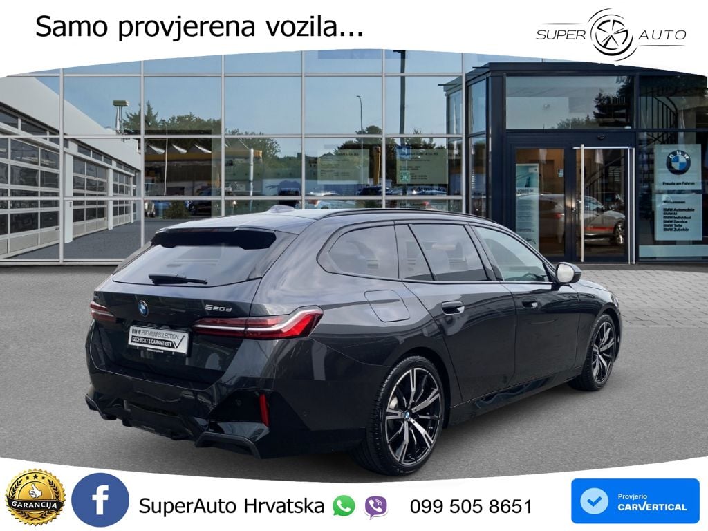 BMW 520d Touring (197 KS) xDrive Steptronic M Sport ACC+HEAD+4xGR SJED+360+PANO