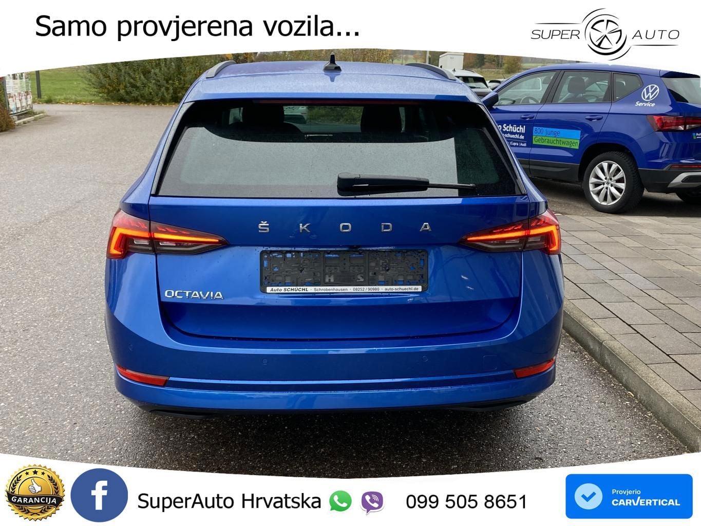 Škoda Octavia Combi 2.0 TDI (150 KS) DSG LED+GR SJED+ACC