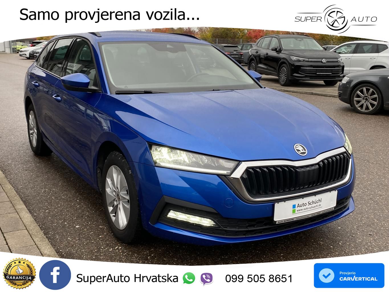 Škoda Octavia Combi 2.0 TDI (150 KS) DSG LED+GR SJED+ACC