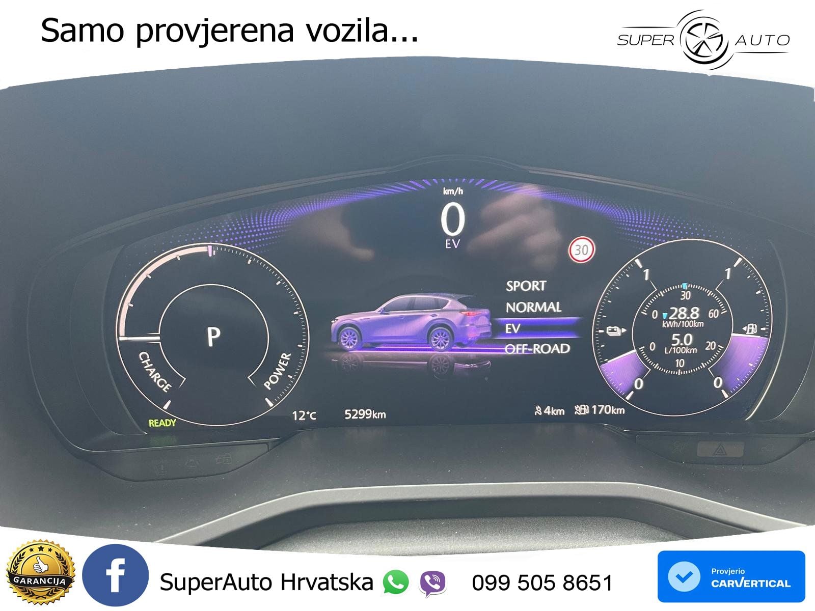 Mazda CX-60 2.5 e-Skyactiv (328 KS) AWD Automatic MATRIX+GR SJED+KAM