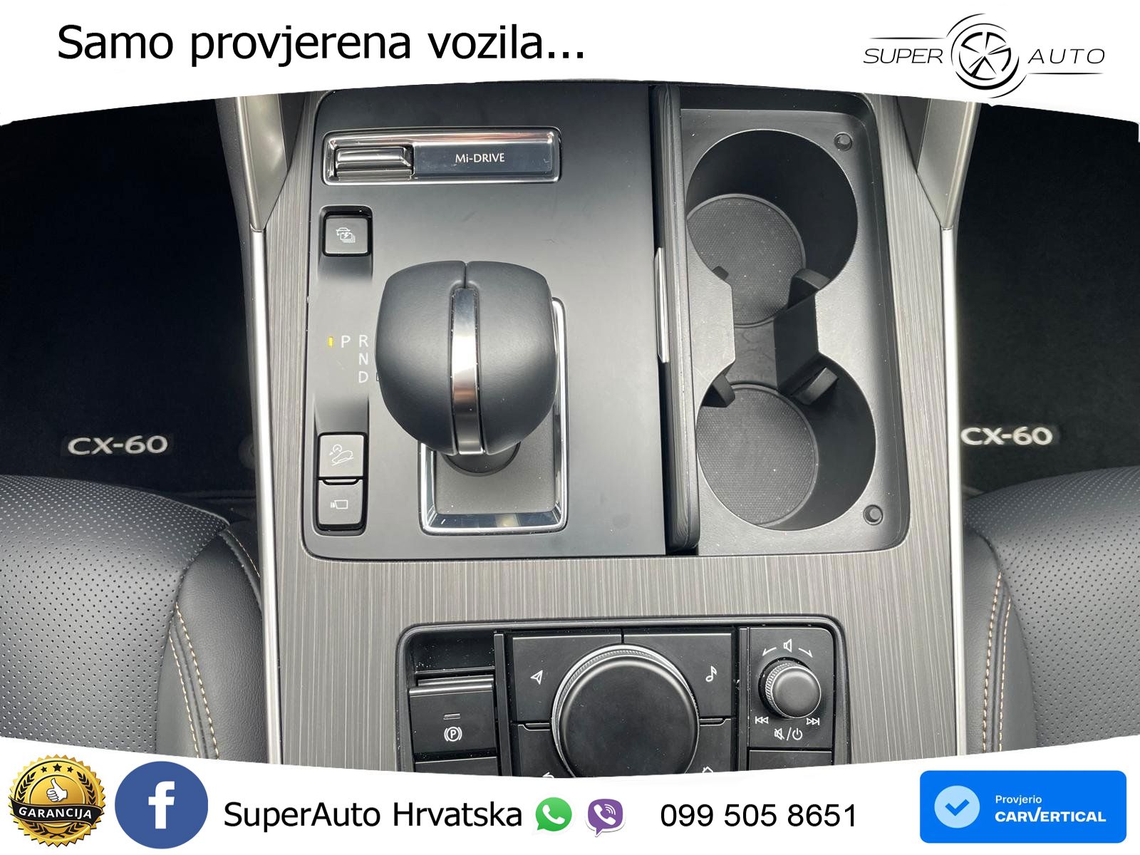 Mazda CX-60 2.5 e-Skyactiv (328 KS) AWD Automatic MATRIX+GR SJED+KAM