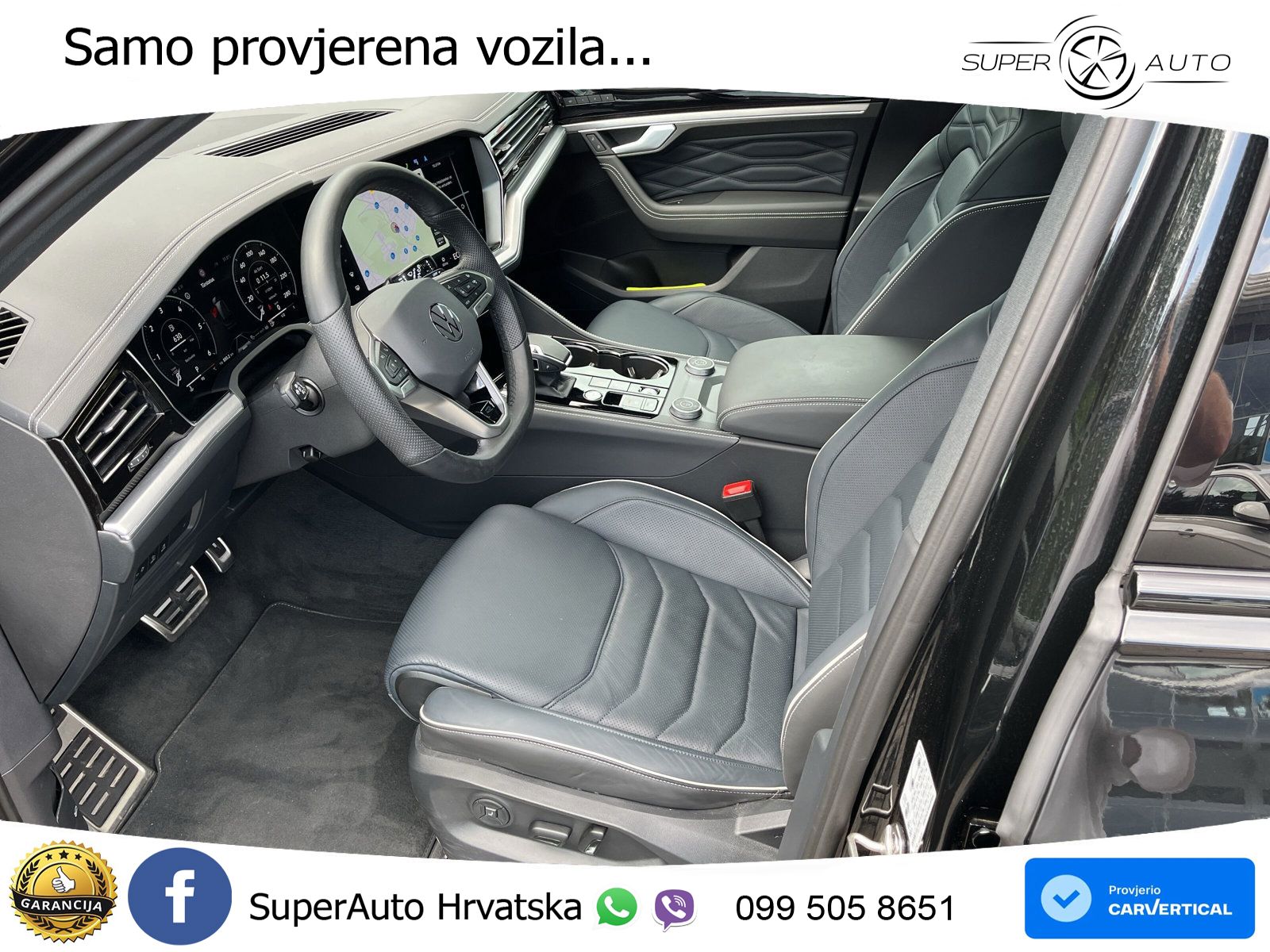Volkswagen Touareg 3.0 V6 TDI (286 KS) 4MOTION Tiptronic R-Line ZRAČNI+ACC+GR SJED+KAM+PANO