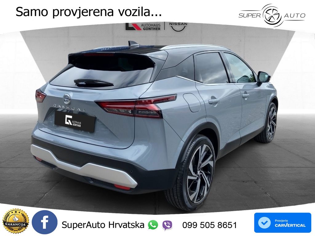 Nissan Qashqai 1.3 DIG-T (158 KS) Xtronic Tekna LED+GR SJED+ACC
