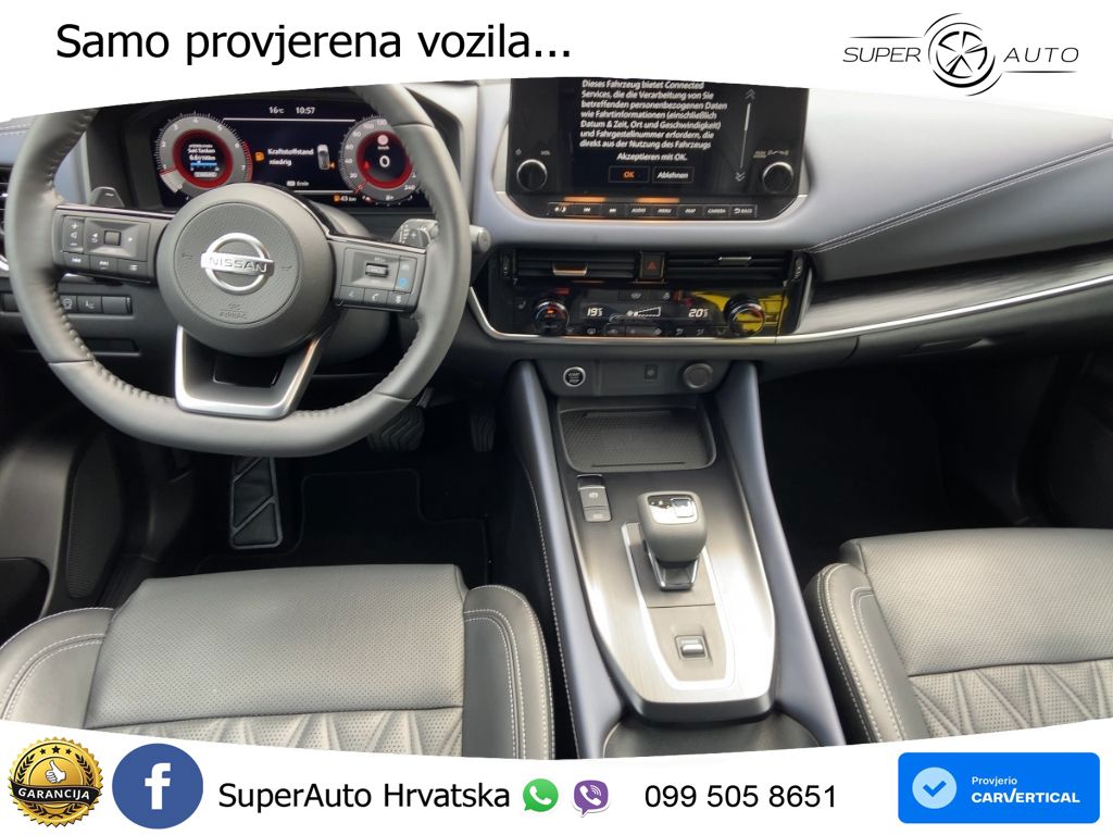 Nissan Qashqai 1.3 DIG-T (158 KS) Xtronic Tekna LED+GR SJED+ACC
