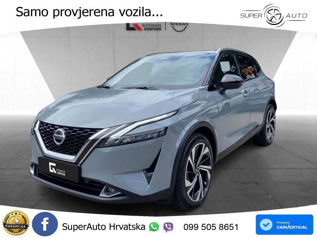 Nissan Qashqai 1.3 DIG-T (158 KS) Xtronic Tekna LED+GR SJED+ACC