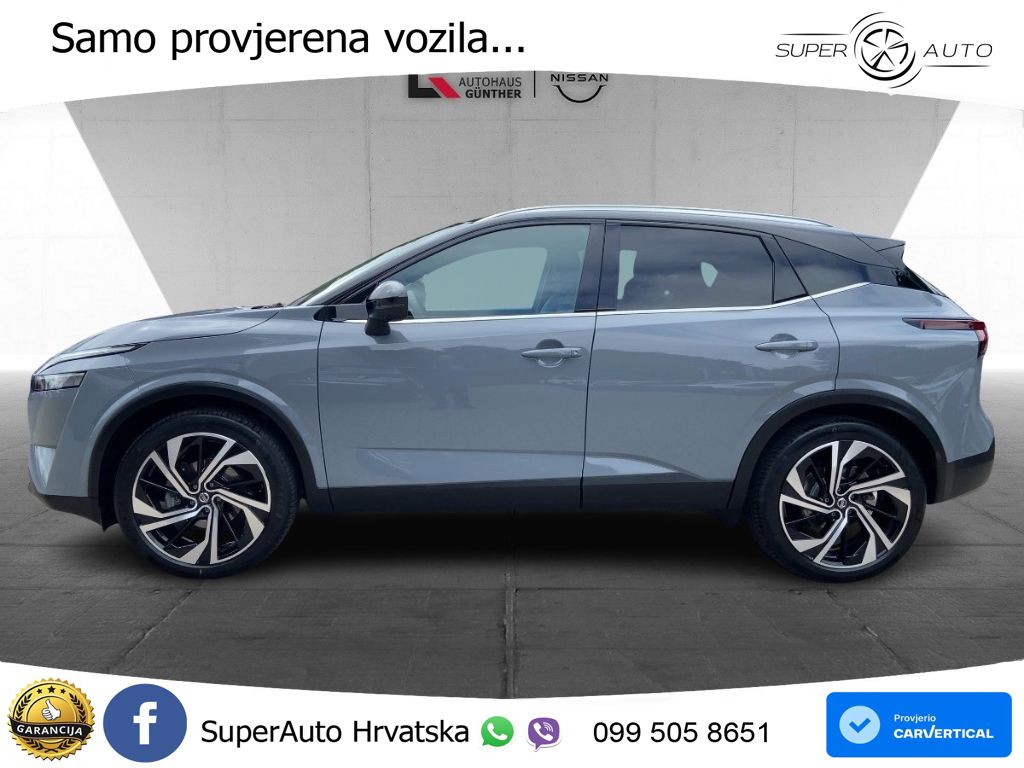 Nissan Qashqai 1.3 DIG-T (158 KS) Xtronic Tekna LED+GR SJED+ACC