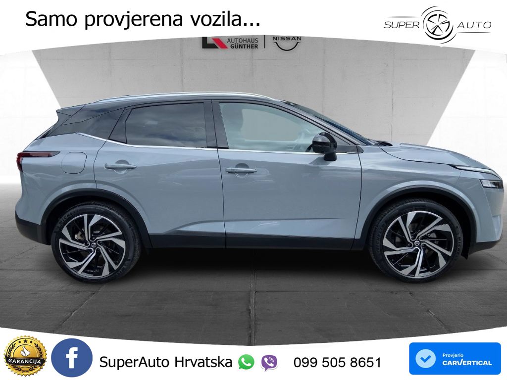Nissan Qashqai 1.3 DIG-T (158 KS) Xtronic Tekna LED+GR SJED+ACC