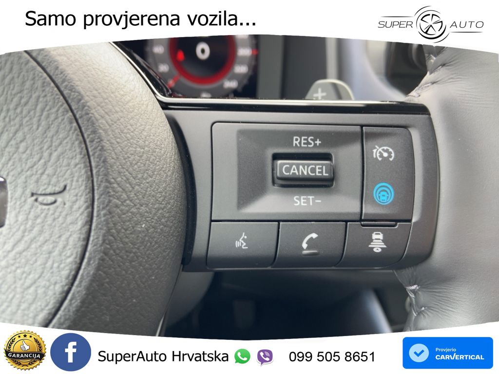 Nissan Qashqai 1.3 DIG-T (158 KS) Xtronic Tekna LED+GR SJED+ACC
