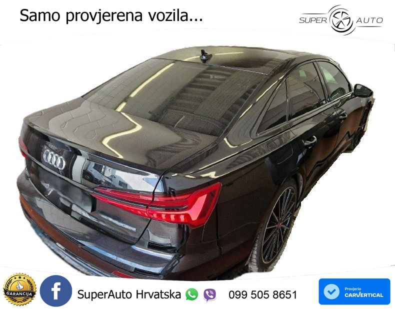 Audi A6 45 TFSI (265 KS) quattro ultra S tronic S line MATRIX+GR SJED+KAM
