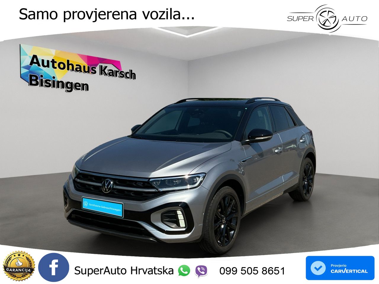 Volkswagen T-Roc I 1.5 TSI (150 KS) DSG LED+GR SJED+ACC