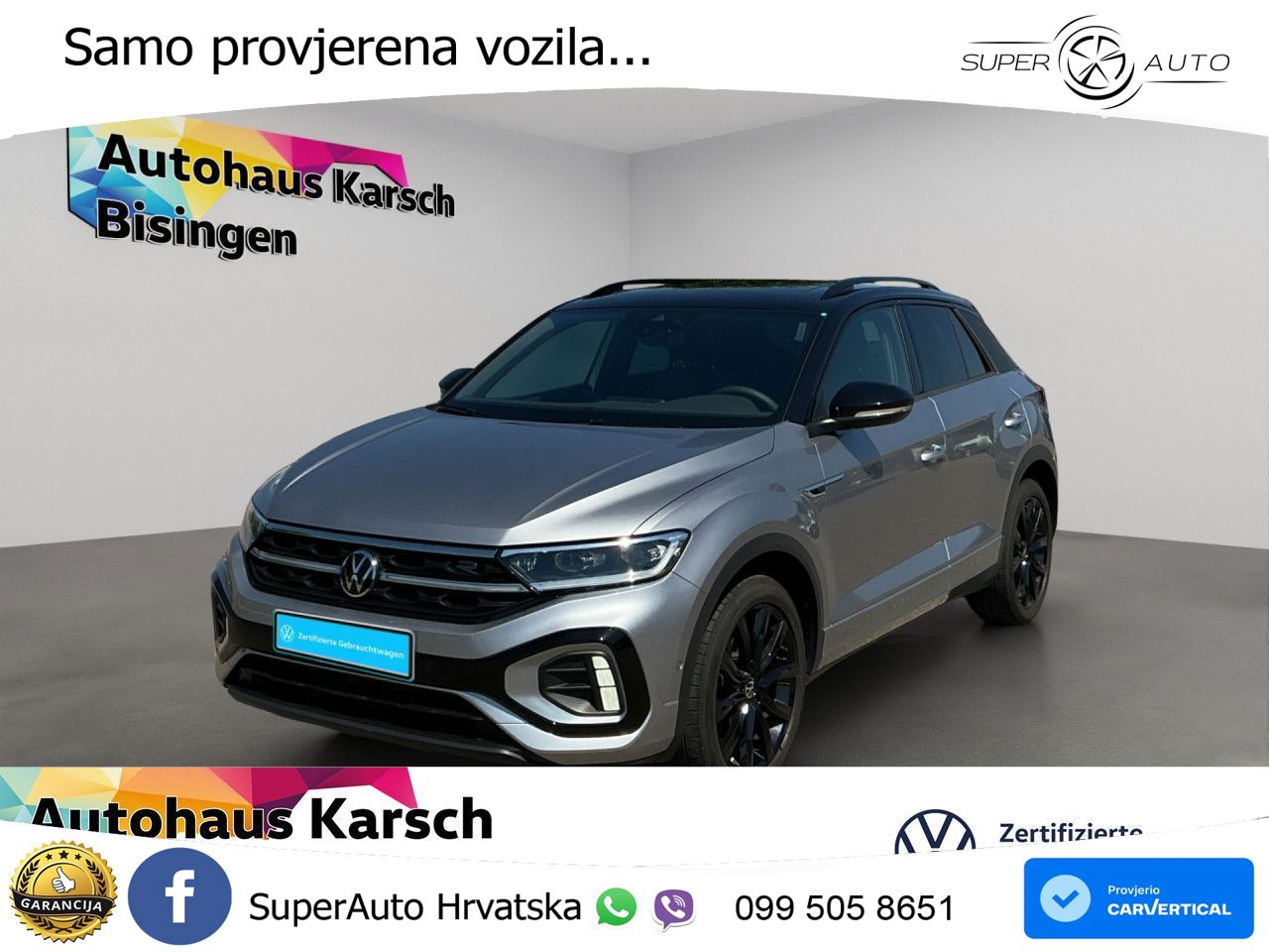 Volkswagen T-Roc I 1.5 TSI (150 KS) DSG LED+GR SJED+ACC