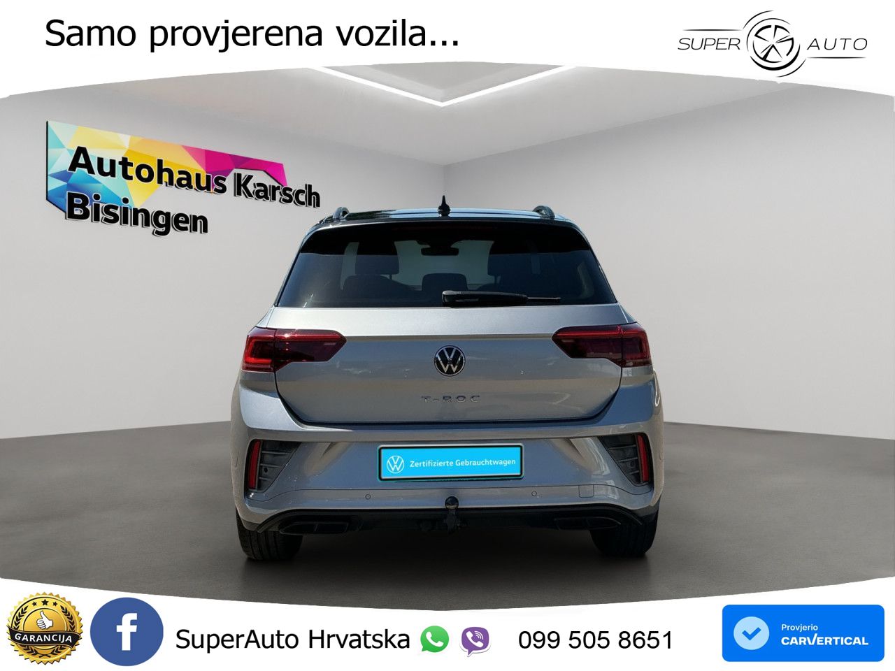 Volkswagen T-Roc I 1.5 TSI (150 KS) DSG LED+GR SJED+ACC