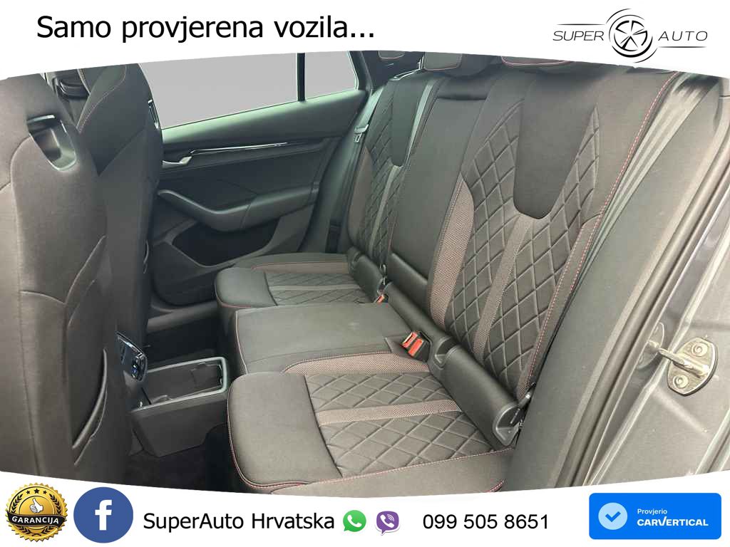 Škoda Octavia Combi RS 2.0 TSI (265 KS) DSG MATRIX+GR SJED+KAM